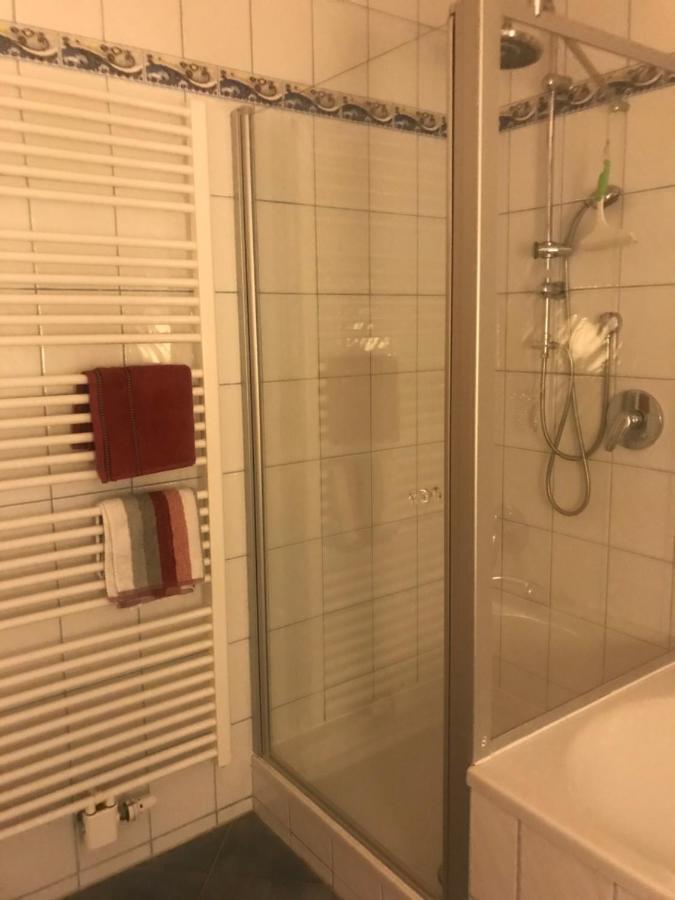 Ferienwohnung Am Gruenen Band Hellingen Exteriör bild