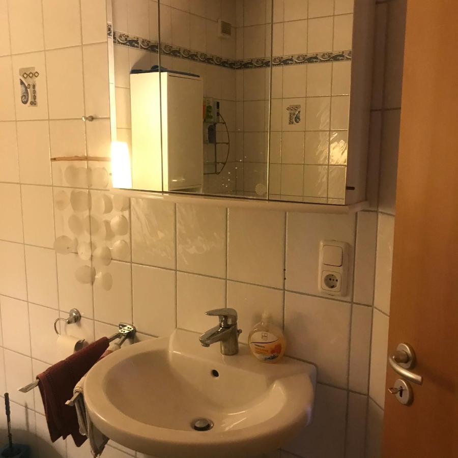 Ferienwohnung Am Gruenen Band Hellingen Exteriör bild