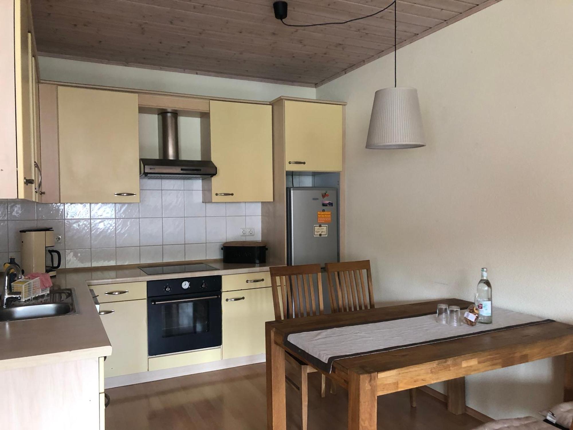Ferienwohnung Am Gruenen Band Hellingen Exteriör bild
