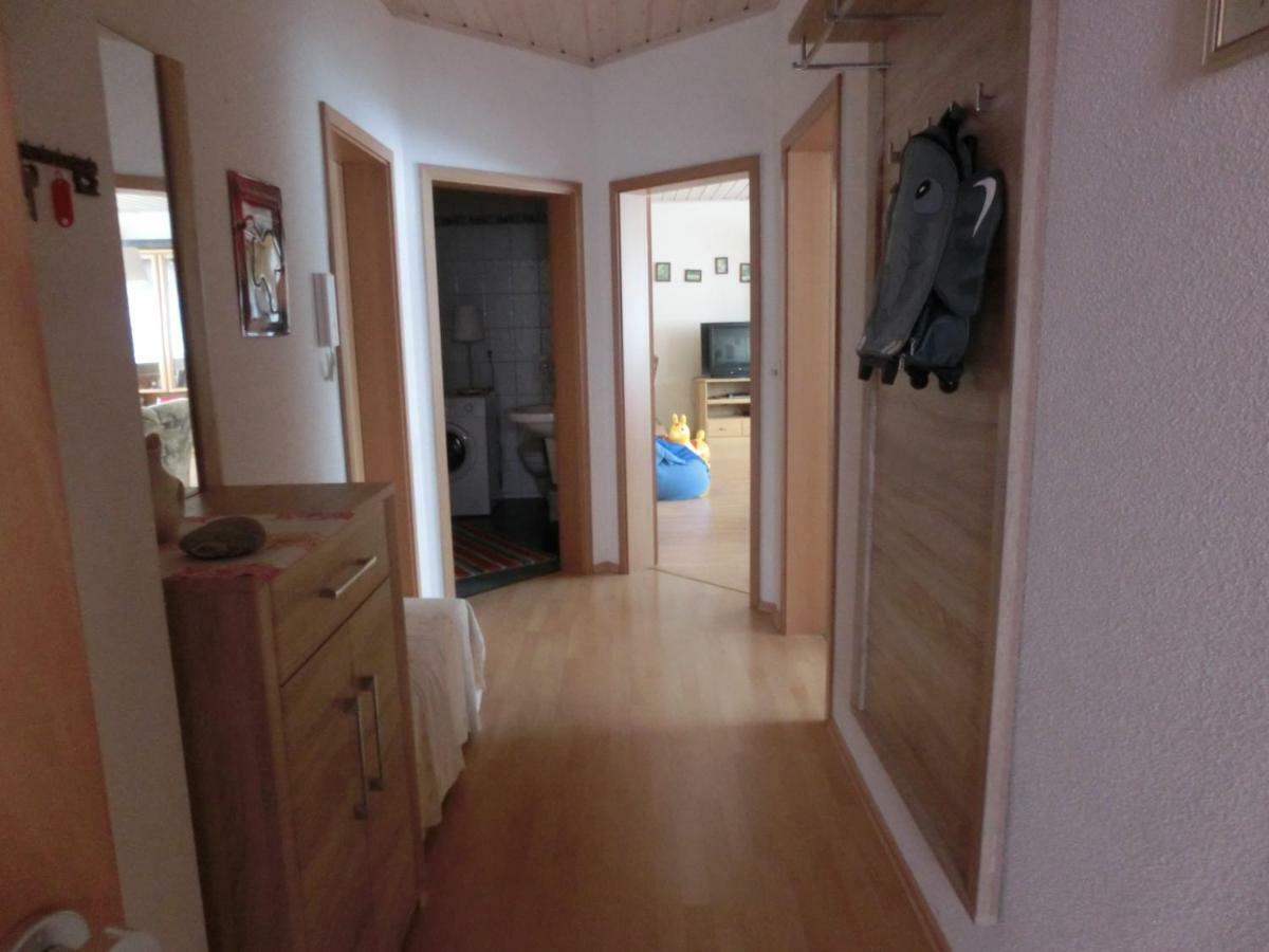 Ferienwohnung Am Gruenen Band Hellingen Exteriör bild